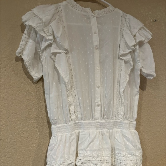 Maia Bergman Mery Dress white eyelet ruffles - Picture 12 of 12